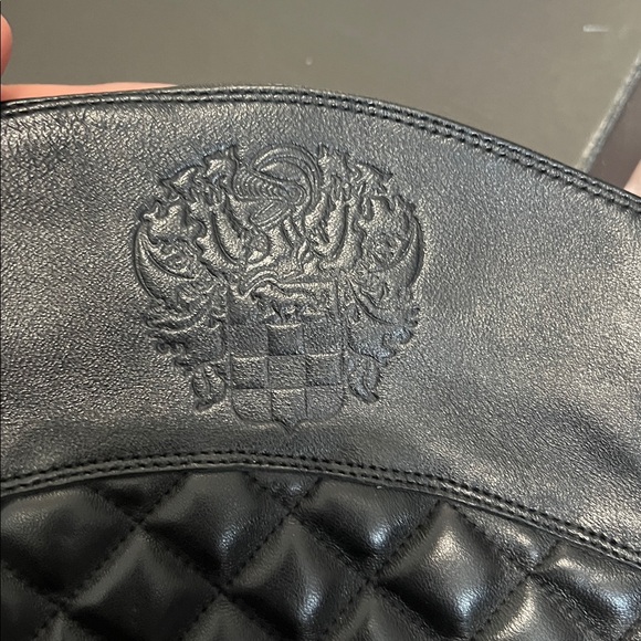 Vince Camuto Black Quilted Boots - Picture 8 of 9